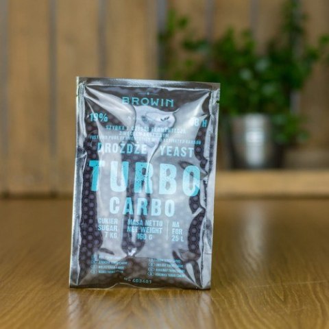 Drożdże gorzelnicze, do bimbru Turbo Carbo 48h, 160g Drożdże gorzelnicze, do bimbru Turbo Carbo 48h, 160g