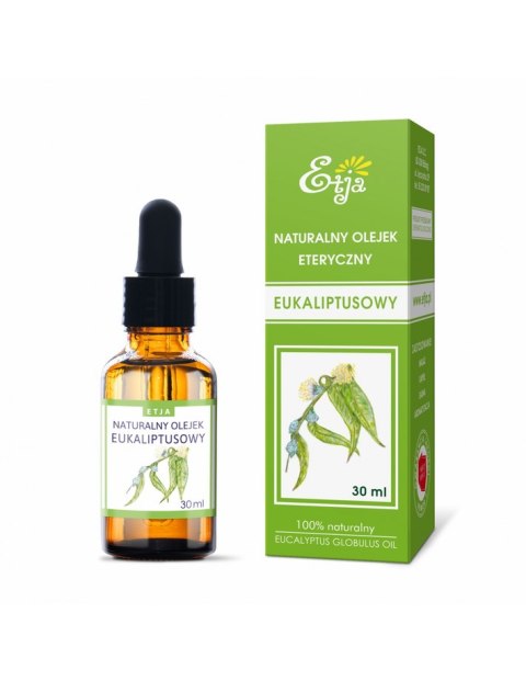 ETJA Olejek eteryczny naturalny - Eukaliptusowy 30ml ETJA Olejek eteryczny naturalny - Eukaliptusowy 30ml