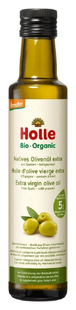 HOLLE Oliwa z oliwek extra virgin dla dzieci DEMETER BIO 250ml HOLLE Oliwa z oliwek extra virgin dla dzieci DEMETER BIO 250ml
