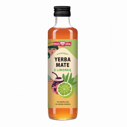 Herbata Yerba mate z limonką 250ml POLSKA RÓŻA Herbata Yerba mate z limonką 250ml POLSKA RÓŻA