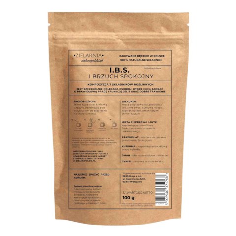 I.B.S.- herbatka ziołowa 100g ZIELARZPOLSKI.PL I.B.S.- herbatka ziołowa 100g ZIELARZPOLSKI.PL