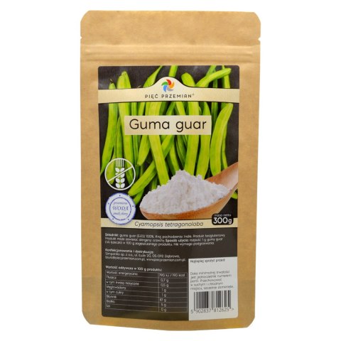 PIĘĆ PRZEMIAN Guma guar 300g