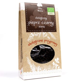 Pieprz czarny ziarnisty BIO 50g DARY NATURY