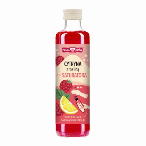 Syrop cytryna z maliną do saturatora 250ml POLSKA RÓŻA Syrop cytryna z maliną do saturatora 250ml POLSKA RÓŻA