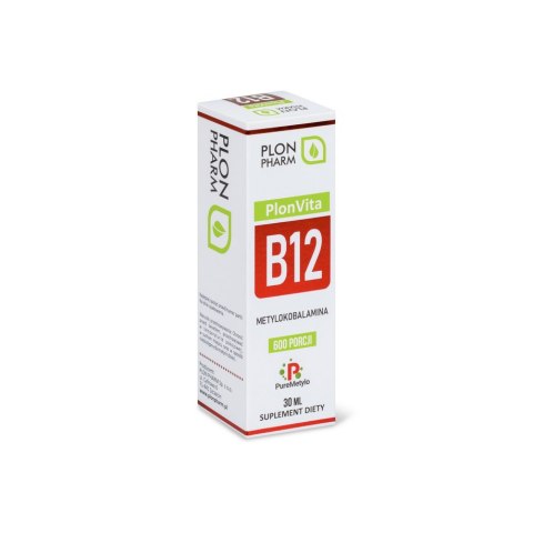 Witamina B12 30ml PLON PHARM (600 porcji) Witamina B12 30ml PLON PHARM (600 porcji)